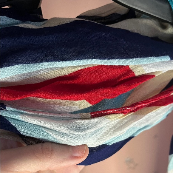 Vibrant Geometric Pattern Scarf - Picture 3 of 3